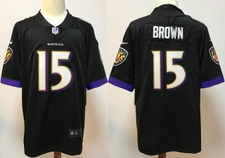 Baltimore Ravens 15# Brown NFL Legendary II Jerseys 113259