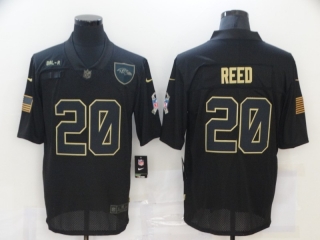 Baltimore Ravens 20# Reed 2020 Salute To Service NFL Mens Jersey 113263