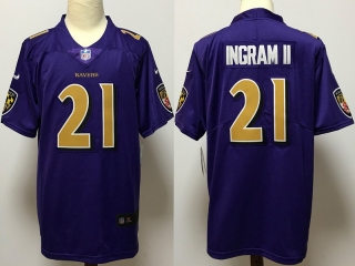 Baltimore Ravens 21# Ingram II NFL Legendary II Jerseys 113266