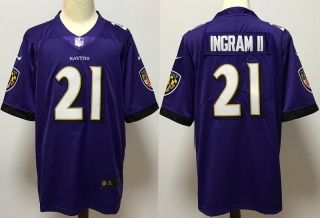 Baltimore Ravens 21# Ingram II NFL Legendary II Jerseys 113268