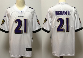 Baltimore Ravens 21# Ingram II NFL Legendary II Jerseys 113269