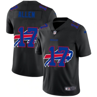 Buffalo Bills 17# Allen Black Shadow NFL Jerseys 113305