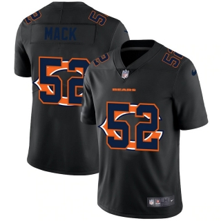 Chicago Bears 52# Mack Black Shadow NFL Jerseys 113370