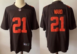 Cleveland Browns 21# Ward NFL Legendary II Jerseys 113428