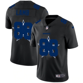 Dallas Cowboys 88# Lamb Black Shadow NFL Jerseys 113537