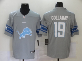 Detroit Lions 19# Colladay Fashion Big Team Logo NFL Jerseys 113604