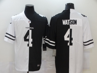 Houston Texans 4# Watson 2020 White and Black NFL Jerseys 113675