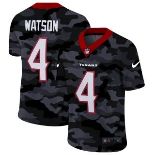 Houston Texans 4# Watson Black Camo NFL Jerseys 113676