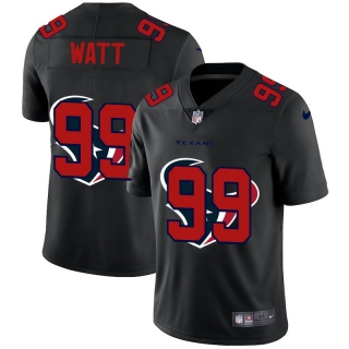 Houston Texans 99# Watt Black Shadow NFL Jerseys 113691