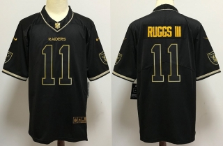 Las Vegas Raiders 11# Ruggs III Black Gold NFL Jerseys 113804