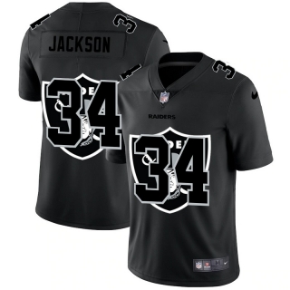 Las Vegas Raiders 34# Jackson Black Shadow NFL Jerseys 113841