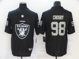 Las Vegas Raiders 98# Crosby Fashion Big Team Logo NFL Jerseys 113862