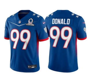 Los Angeles Rams 99# Donald Nike Royal 2022 NFC Pro Bowl Game NFL Jerseys 113912