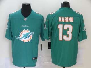 Miami Dolphins 13# Marino Fashion Big Team Logo NFL Jerseys 113946