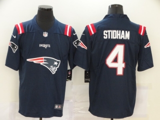 New England Patriots 4# Stidham Fashion Big Team Logo NFL Jerseys 113983