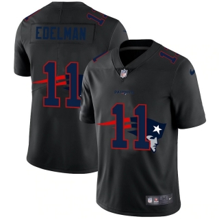 New England Patriots 11# Edelman Black Shadow NFL Jerseys 113997