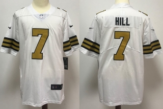 New Orleans Saints 7# Hill NFL Legendary II Jerseys 114026