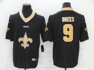 New Orleans Saints 9# Brees Fashion Big Team Logo NFL Jerseys 114033