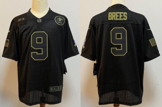 New Orleans Saints 9# Brees Salute To Service NFL Jerseys 114037