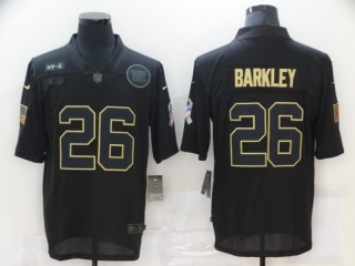 New York Giants 26# Barkley 2020 Salute To Service NFL Mens Jersey 114081