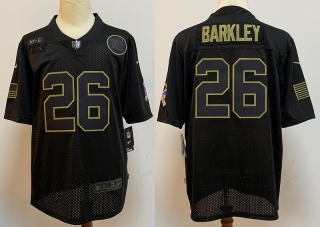 New York Giants 26# Barkley Salute To Service NFL Jerseys 114091