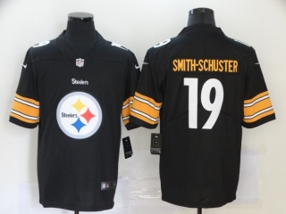 Pittsburgh Steelers 19# Smith-Schuster Fashion Big Team Logo NFL Jerseys 114203