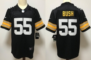 Pittsburgh Steelers 55# Bush NFL Legendary II Jerseys 114233