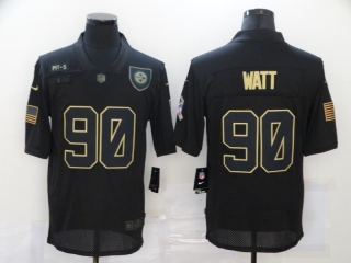 Pittsburgh Steelers 90# Watt 2020 Salute To Service NFL Mens Jersey 114245