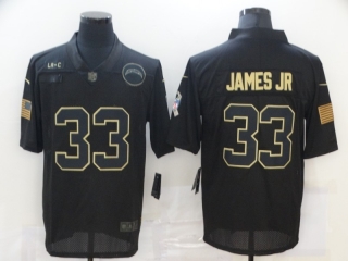 San Diego Chargers 33# James Jr 2020 Salute To Service NFL Mens Jersey 114280