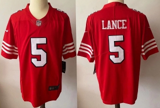 San Francisco 49ers 5# Lance NFL Legendary II Jerseys 114301