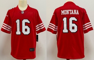 San Francisco 49ers 16# Montana NFL Legendary II Jerseys 114335