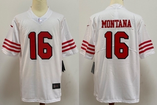 San Francisco 49ers 16# Montana NFL Legendary II Jerseys 114337