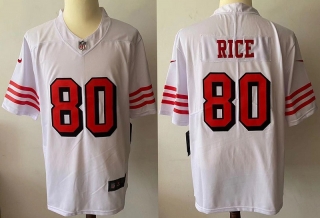 San Francisco 49ers 80# Rice NFL Legendary II Jerseys 114372