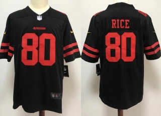 San Francisco 49ers 80# Rice NFL Legendary II Jerseys 114373