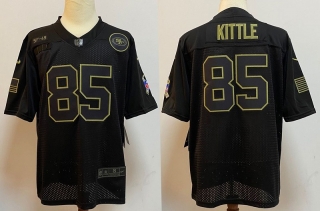 San Francisco 49ers 85# Kittle Salute To Service NFL Jerseys 114389