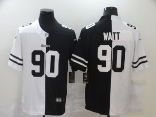 San Francisco 49ers 90# Watt 2020 White and Black NFL Jerseys 114391