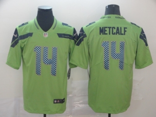 Seattle Seahawks 14# Metcalf NFL Jerseys 114439