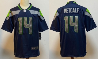 Seattle Seahawks 14# Metcalf NFL Legendary II Jerseys 114441