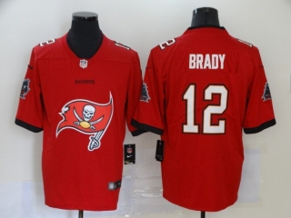 Tampa Bay Buccaneers 12# Brady Fashion Big Team Logo NFL Jerseys 114454