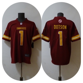 Washington Redskins 1# Dotson NFL Jerseys 114520