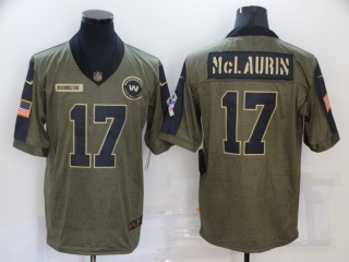 Washington Redskins 17# McLaurin 2021 Military Salute To Service NFL Jerseys 114522