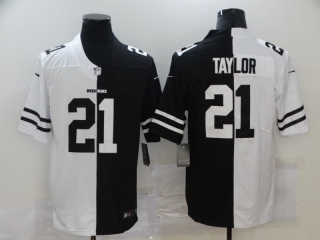 Washington Redskins 21# Taylor 2020 White and Black NFL Jerseys 114527