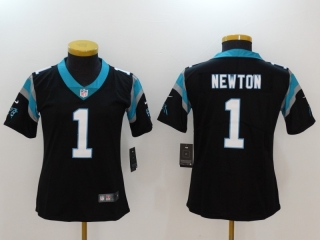 Carolina Panthers 1# Newton NFL Womens Jerseys 114564