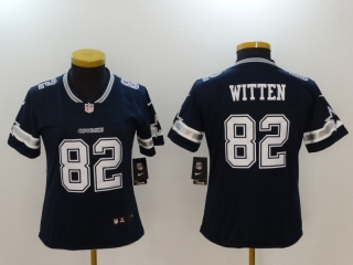 Dallas Cowboys 82# Witten NFL Womens Jerseys 114604