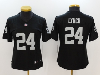 Las Vegas Raiders 24# Lynch NFL Womens Jerseys 114644