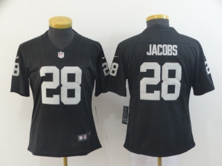 Las Vegas Raiders 28# Jacobs NFL Womens Jerseys 114648