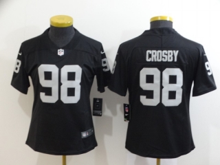 Las Vegas Raiders 98# Crosby NFL Womens Jerseys 114656