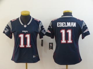 New England Patriots 11# Edelman NFL Womens Jerseys 114673