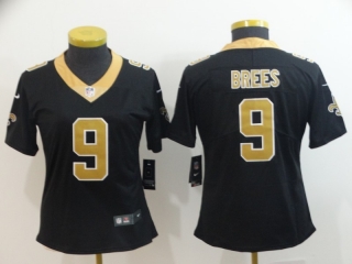 New Orleans Saints 9# Brees NFL Womens Jerseys 114684