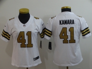 New Orleans Saints 41# Kamara NFL Womens Jerseys 114687